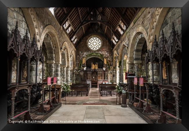 St Conan’s Kirk Framed Print by Ray Pritchard