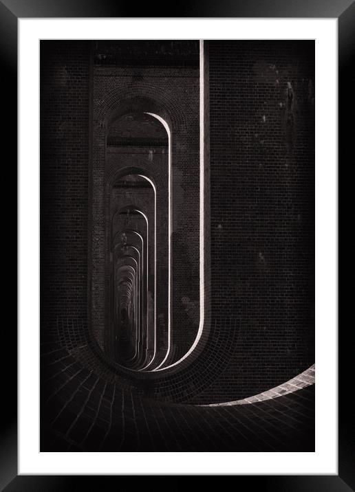 Curves, Light & Shadow 3 Framed Mounted Print by Sue MacCallum- Stewart