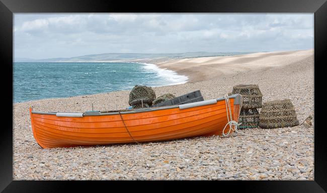 Fishing Boat.  Framed Print by Mark Godden