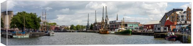 Bristol Harbour Canvas Print by Andrew Richards