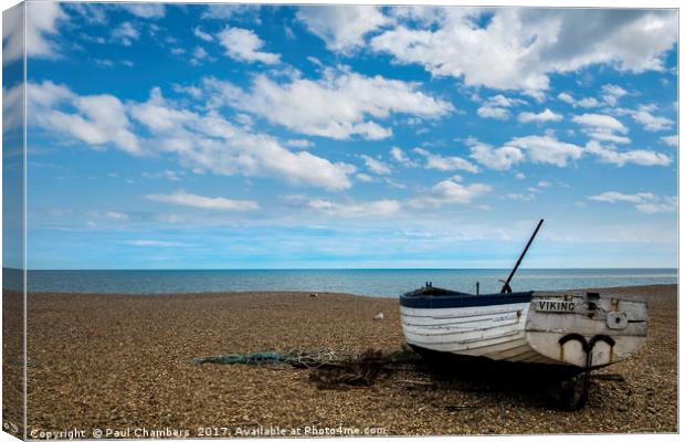 Serenity by the Sea Canvas Print by Paul Chambers