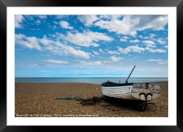 Serenity by the Sea Framed Mounted Print by Paul Chambers