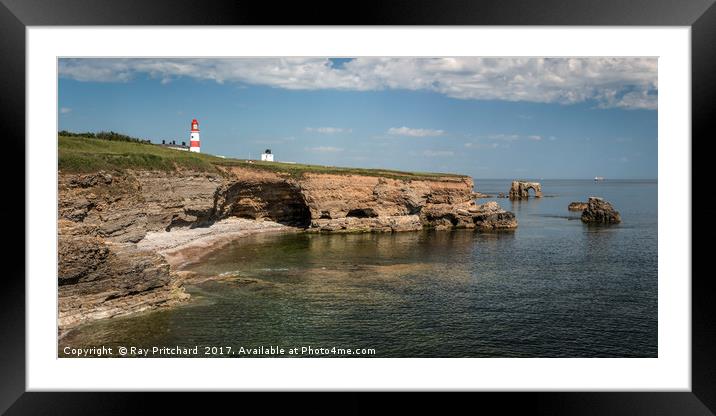 Souter and the Elephant Framed Mounted Print by Ray Pritchard