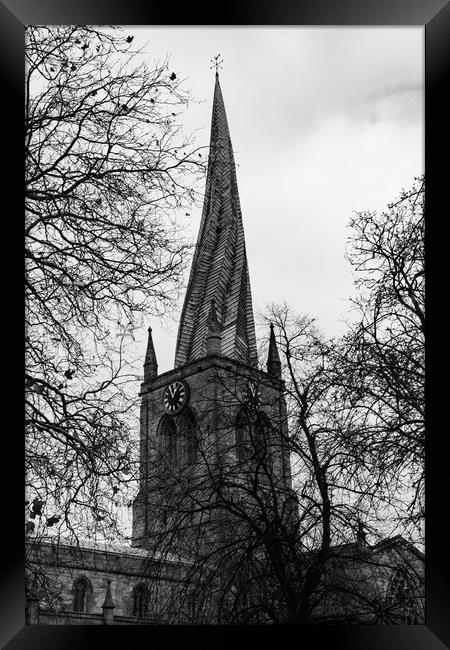 The Crooked Spire Framed Print by Simon Wilkinson