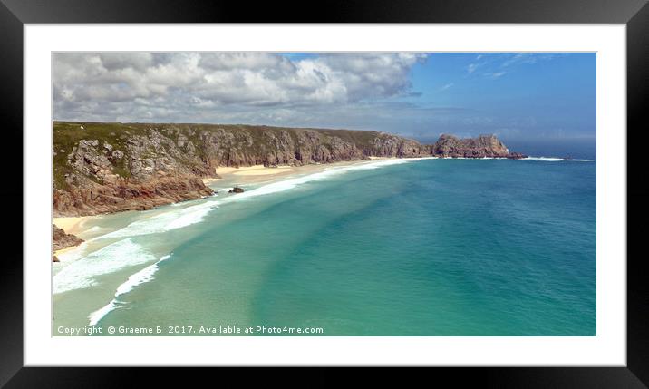 Cornwall Coastline 2 Framed Mounted Print by Graeme B