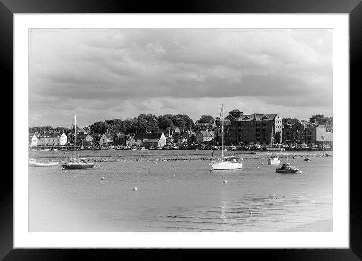 Wells Harbour View Framed Mounted Print by Simon Wilkinson