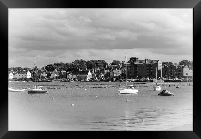Wells Harbour View Framed Print by Simon Wilkinson