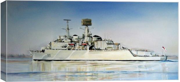 H.M.S Fife Canvas Print by David Reeves - Payne