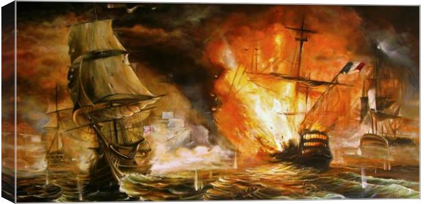 Napoleonic Wars Canvas Print by David Reeves - Payne