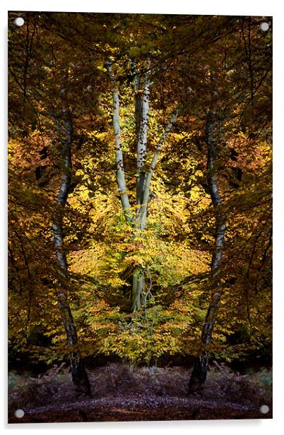 Autumn Jewel Acrylic by Ann Garrett