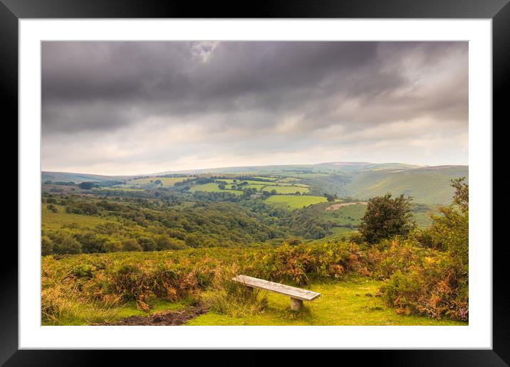 The Perfect Picnic Spot Framed Mounted Print by Dave Rowlatt