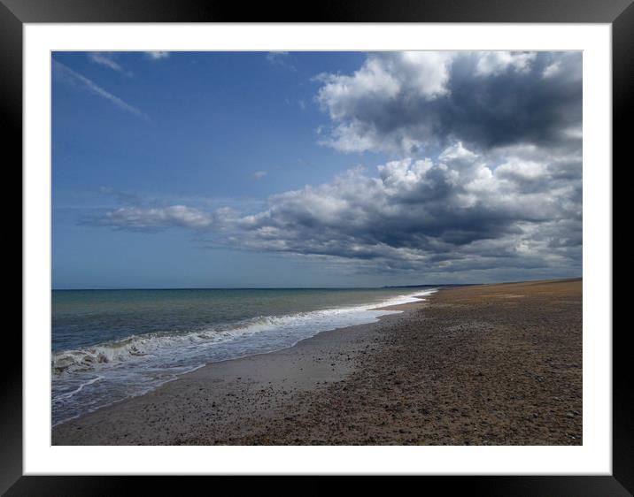 Summer's Day at Cley next the Sea Framed Mounted Print by Sally Lloyd
