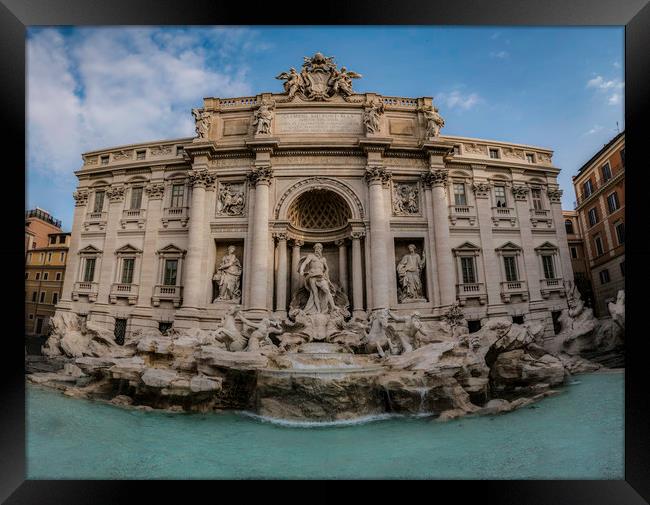 The Trevi Fountain Framed Print by Ray Hill