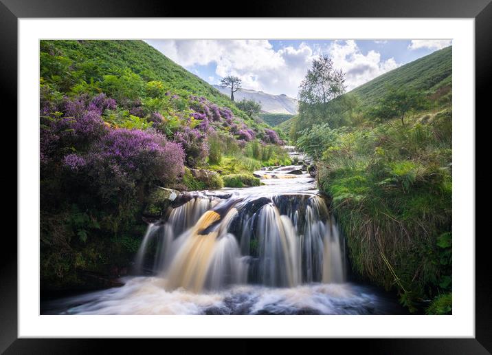 Fair Brook Waterfall  Framed Mounted Print by James Grant