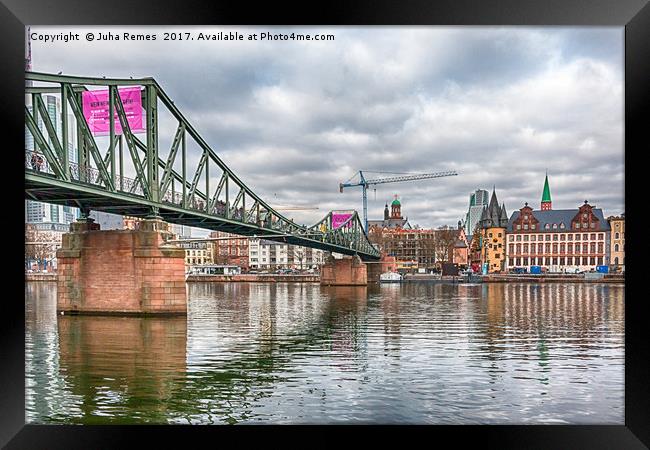 Eiserner Steg Framed Print by Juha Remes