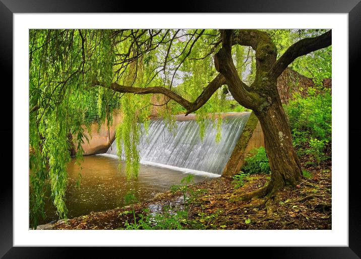 River Sid Falls                     Framed Mounted Print by Darren Galpin
