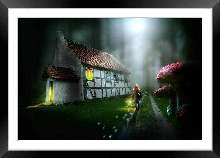 Walking On Magic Framed Mounted Print by Nathan Wright