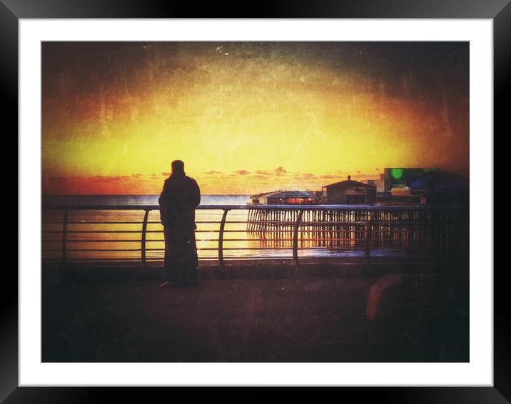 North Pier,Blackpool   Framed Mounted Print by Victor Burnside