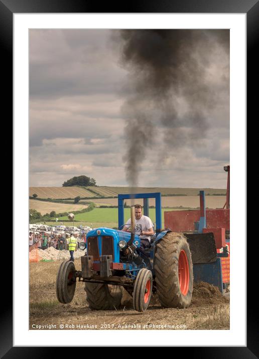 Fordson Power  Framed Mounted Print by Rob Hawkins