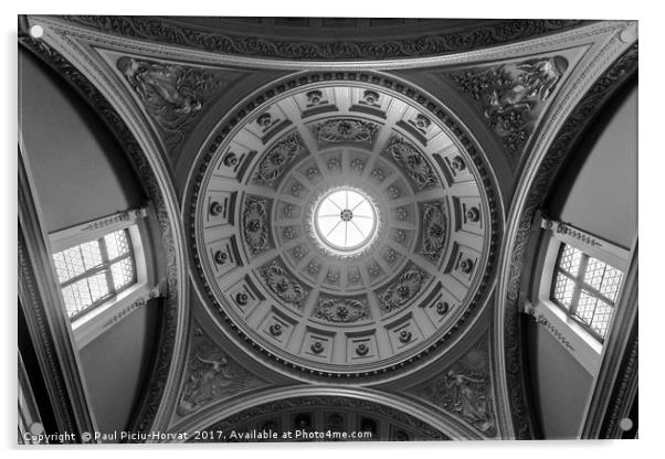 Bath - Ticket Office Ceiling Acrylic by Paul Piciu-Horvat