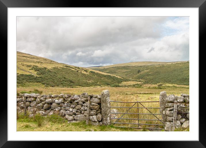 The gateway to Dartmoor Framed Mounted Print by Images of Devon