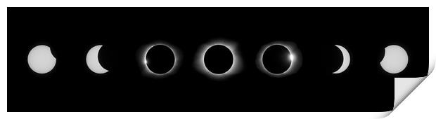 Solar Eclipse 2017    Print by mark humpage