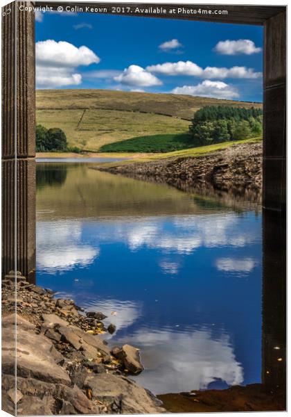River Goyt Canvas Print by Colin Keown