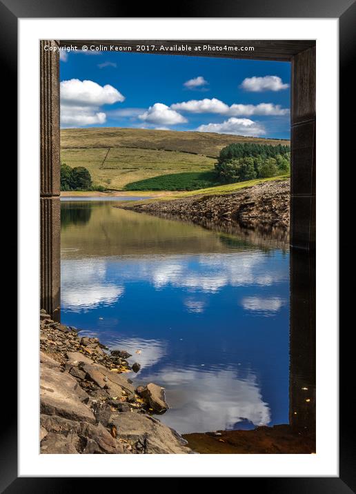River Goyt Framed Mounted Print by Colin Keown