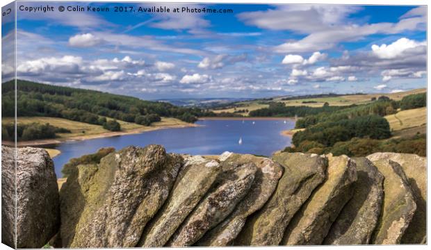 Goyt Valley Canvas Print by Colin Keown