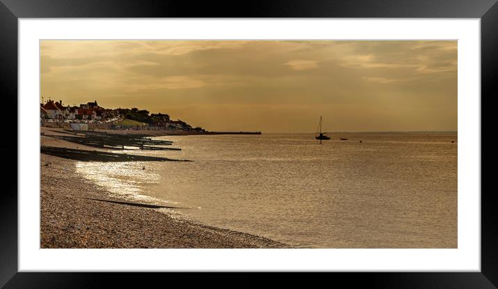 Herne bay  Framed Mounted Print by Gary Schulze
