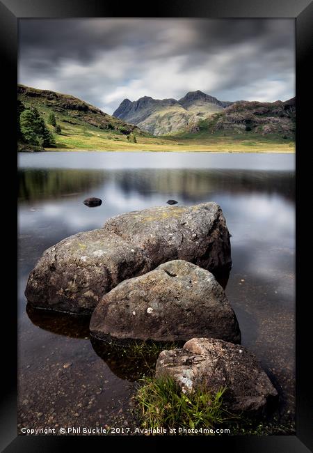 Blea Tarn to the Pikes Framed Print by Phil Buckle