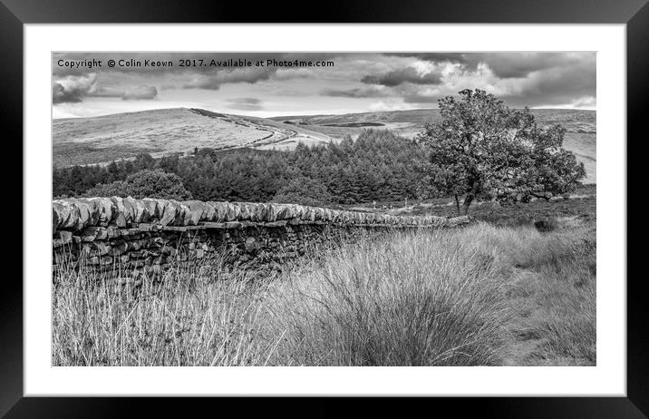Goyt Valley Framed Mounted Print by Colin Keown