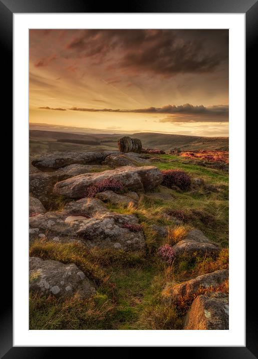The Knuckle Stone Framed Mounted Print by Paul Andrews