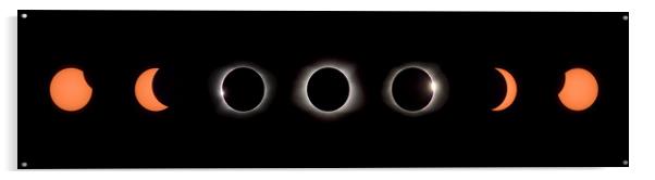 Solar Eclipse Acrylic by mark humpage