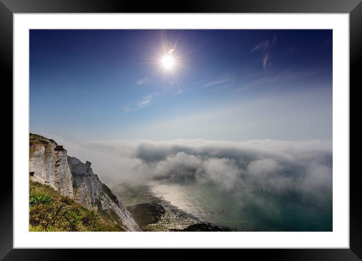 Sea Of Clouds Framed Mounted Print by Nick Rowland