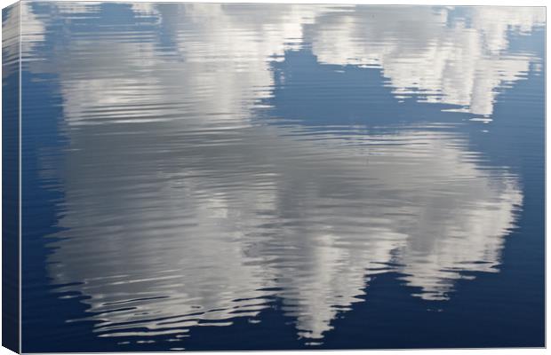 Cloud Ripples Canvas Print by mark humpage