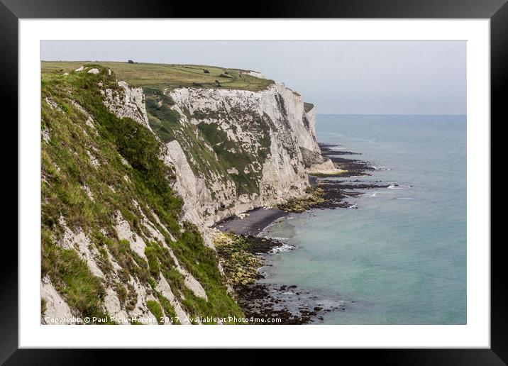 The White Cliffs of Dover Framed Mounted Print by Paul Piciu-Horvat