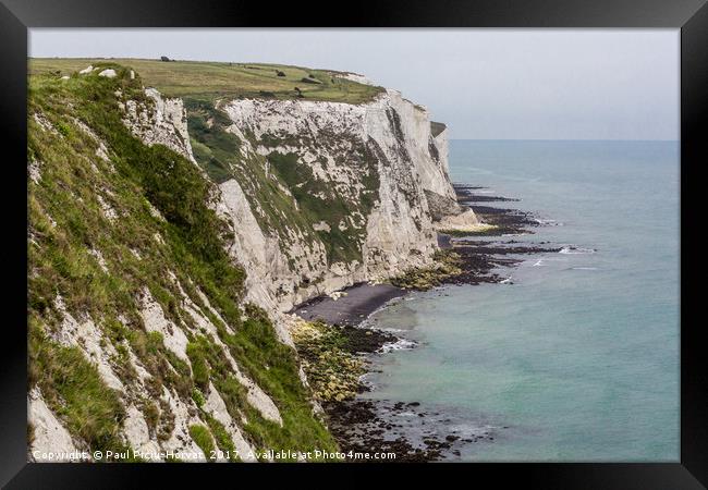 The White Cliffs of Dover Framed Print by Paul Piciu-Horvat