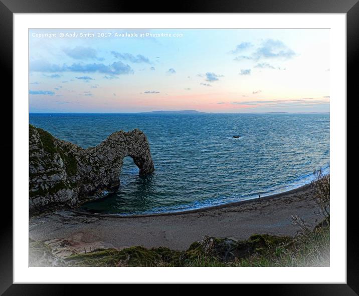 Durdle Door           Framed Mounted Print by Andy Smith