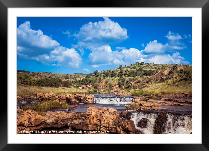 Bourkes Luck Potholes   Framed Mounted Print by Chris Willemsen