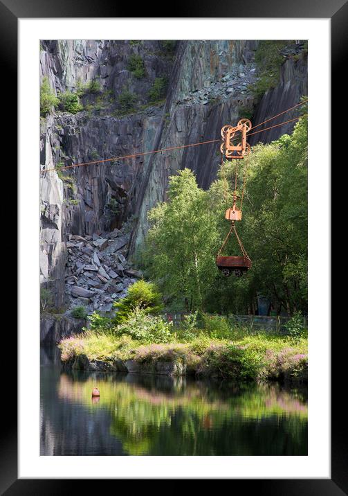 Vivian Quarry Framed Mounted Print by Rory Trappe