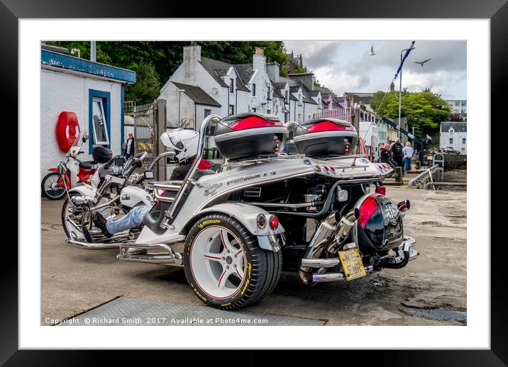 Motor Trike #3 Framed Mounted Print by Richard Smith
