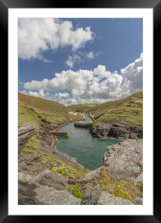 Boscastle Cornwall Framed Mounted Print by Images of Devon