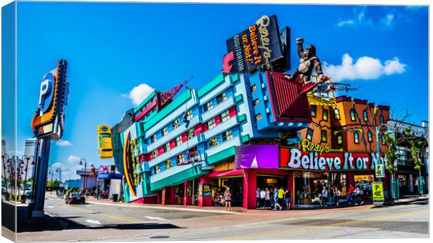 Ripley's Believe it or Not ! Canvas Print by Naylor's Photography