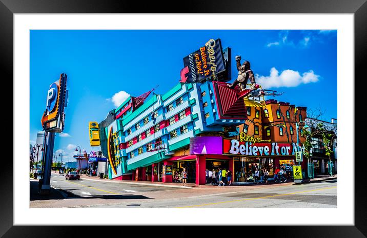 Ripley's Believe it or Not ! Framed Mounted Print by Naylor's Photography
