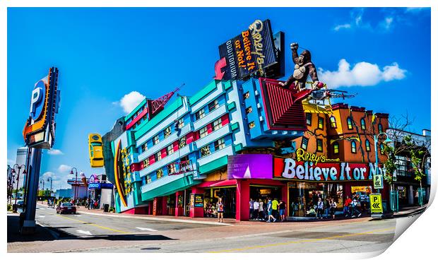 Ripley's Believe it or Not ! Print by Naylor's Photography