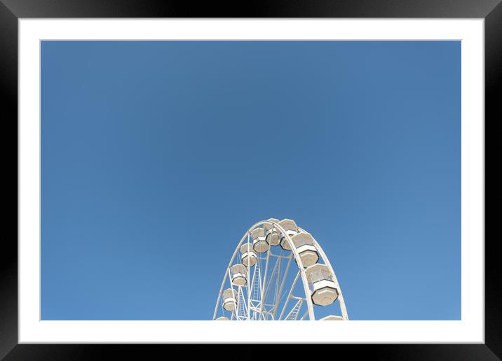 High In The Blue Sky 1 Framed Mounted Print by Steve Purnell