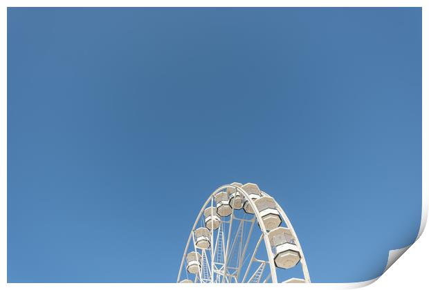 High In The Blue Sky 1 Print by Steve Purnell