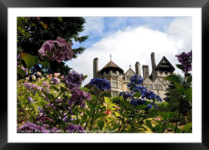Cragside House and Gardens Framed Mounted Print by Gary Clarricoates