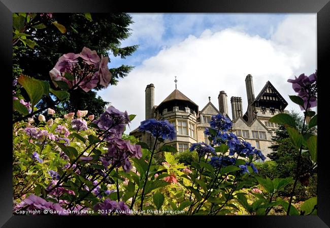 Cragside House and Gardens Framed Print by Gary Clarricoates